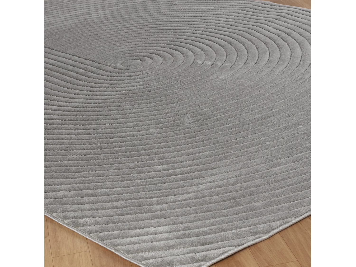 Modern Scandinavisch Tapijt - Grijs - 120x170cm - EMIKO