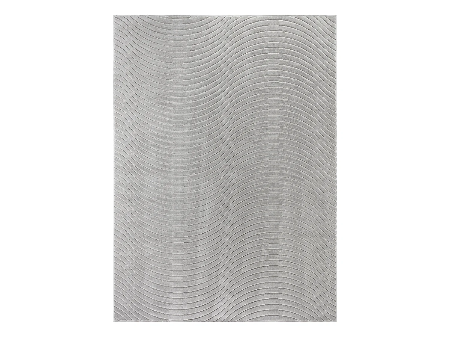 Tapis d'Intérieur/Extérieur Scandinave Moderne - Gris - 160x220cm - AYUMI
