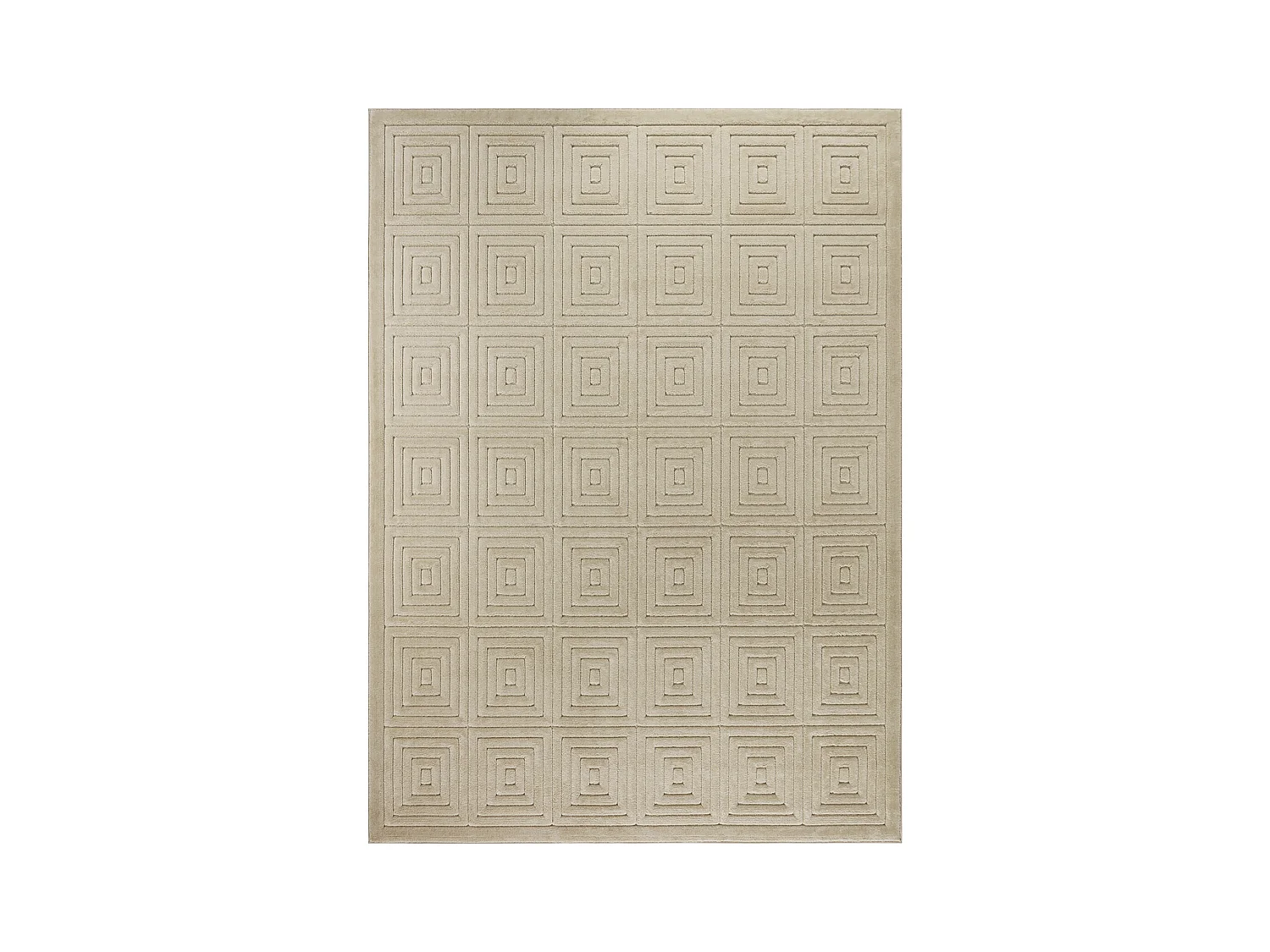 Tapis d'Intérieur/Extérieur Scandinave Moderne - Beige - 200x275cm - SAKURA