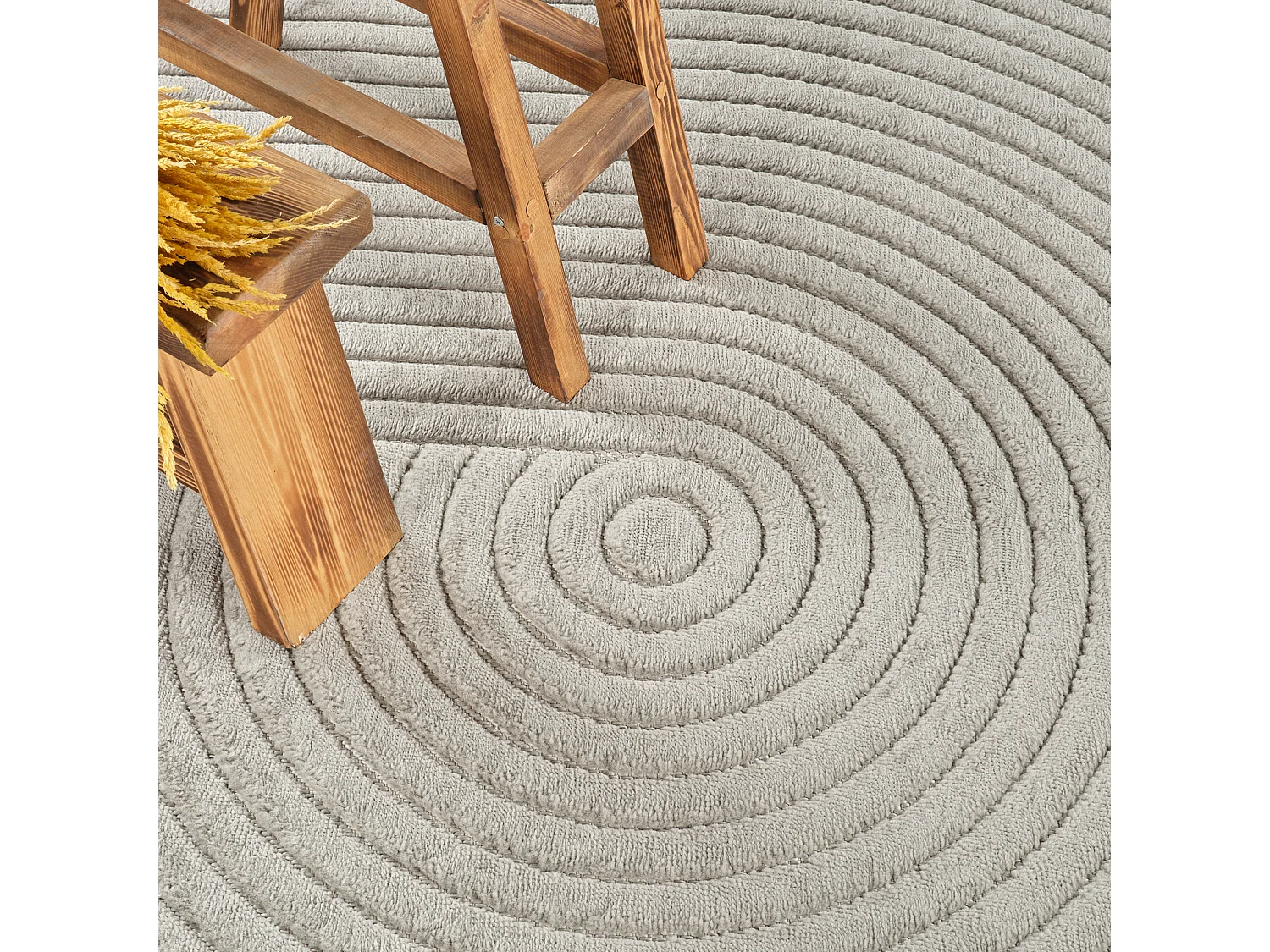 Modern Scandinavisch Tapijt - Grijs - 200x275cm - EMIKO