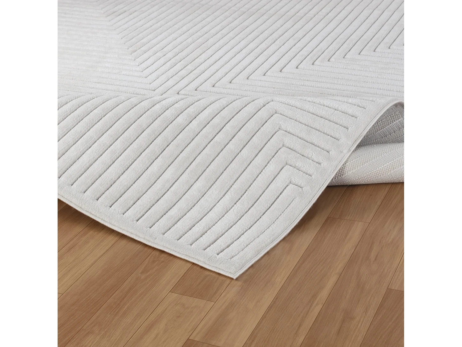 Modern Scandinavisch Tapijt - Wit - 80x150cm - KIYOSHI