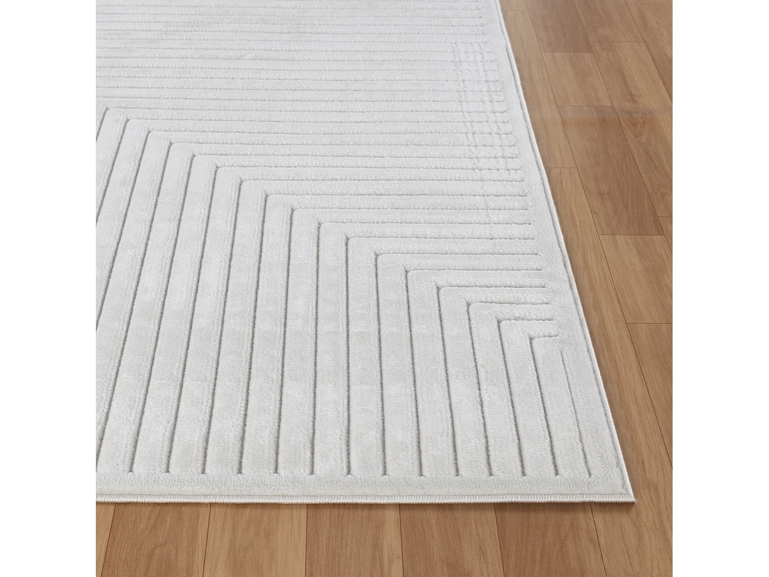 Modern Scandinavisch Tapijt - Wit - 80x150cm - KIYOSHI