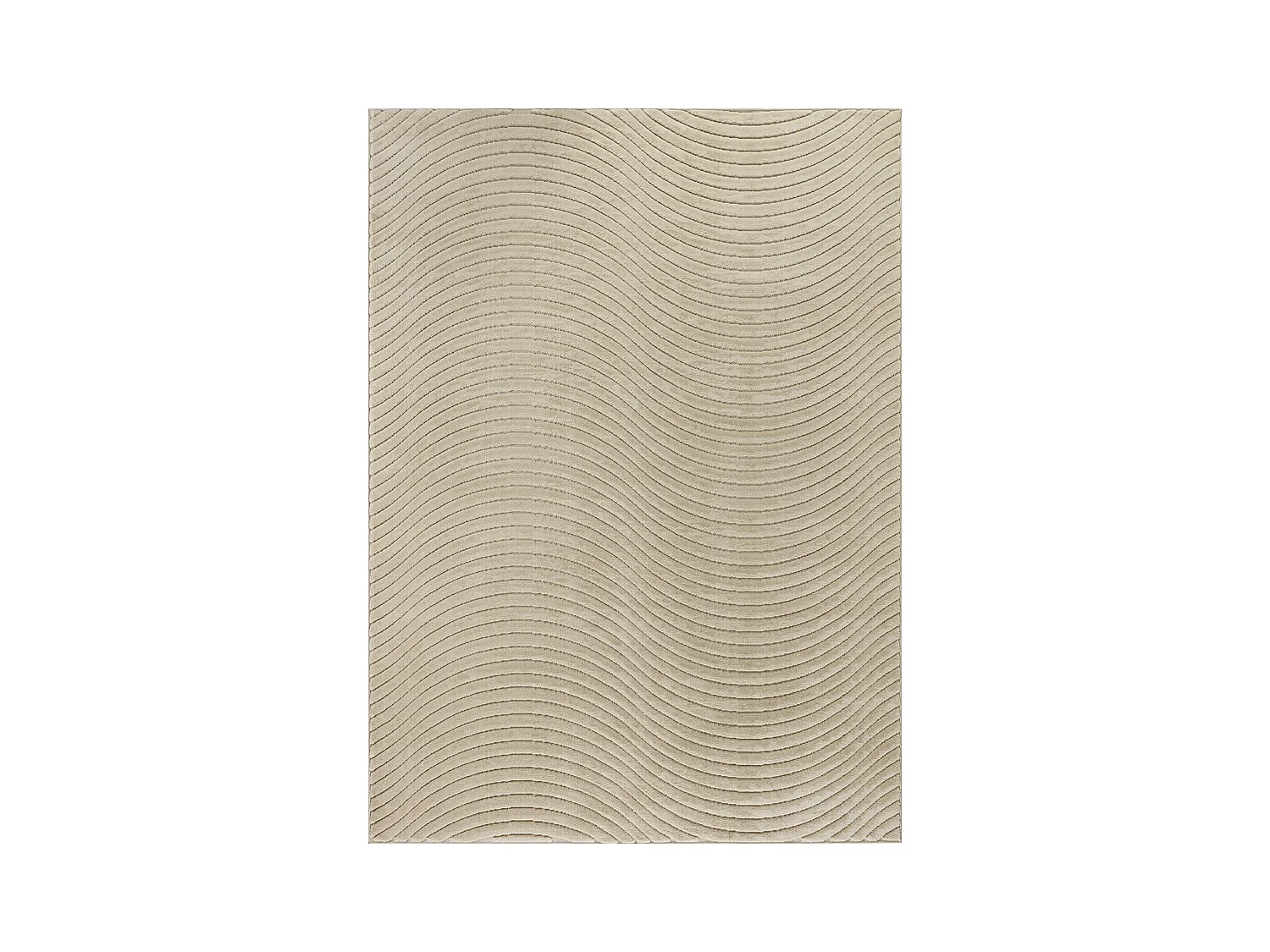 Tapis d'Intérieur/Extérieur Scandinave Moderne - Beige - 160x220cm - AYUMI