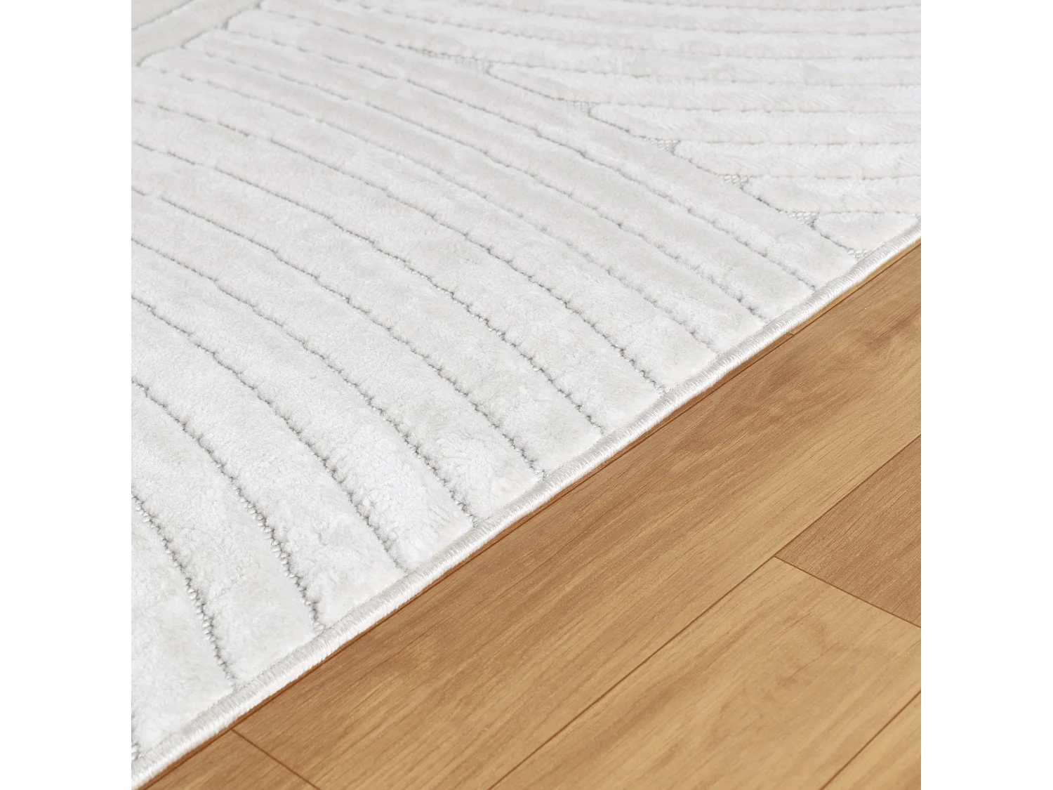 Modern Scandinavisch Tapijt - Wit - 200x275cm - KOANA