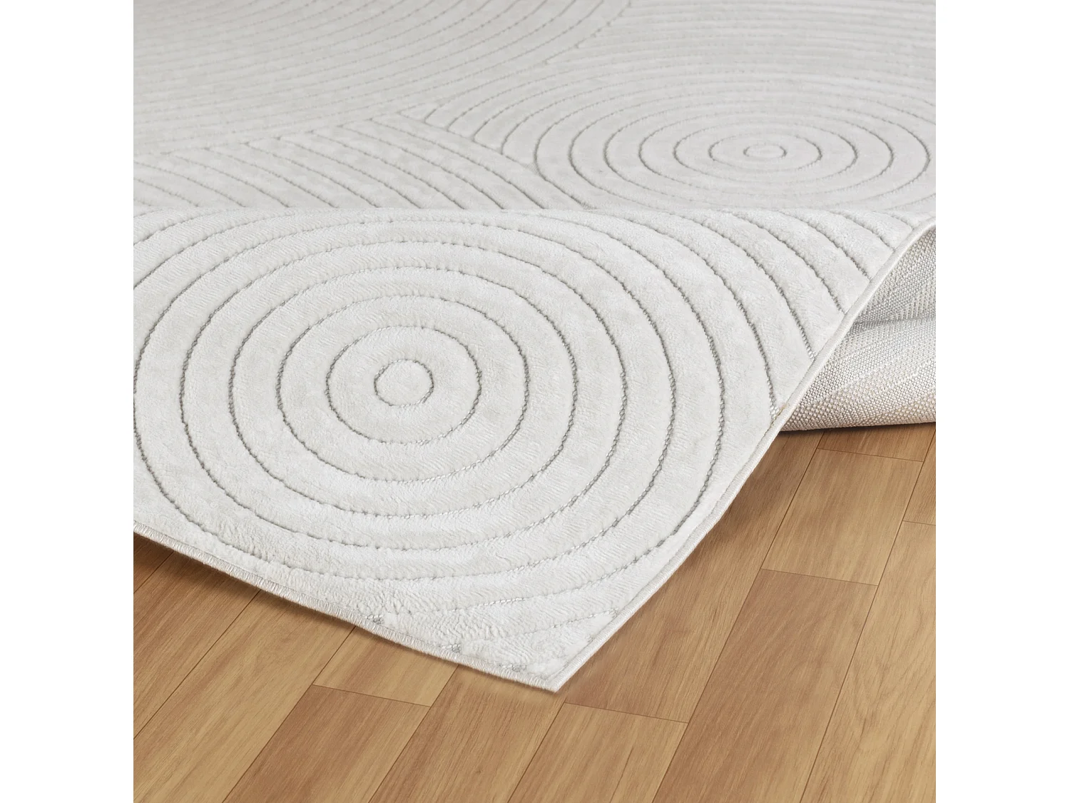 Modern Scandinavisch Tapijt - Wit - 200x275cm - KOANA