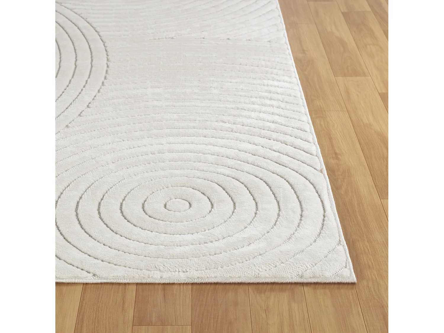 Modern Scandinavisch Tapijt - Wit - 200x275cm - KOANA