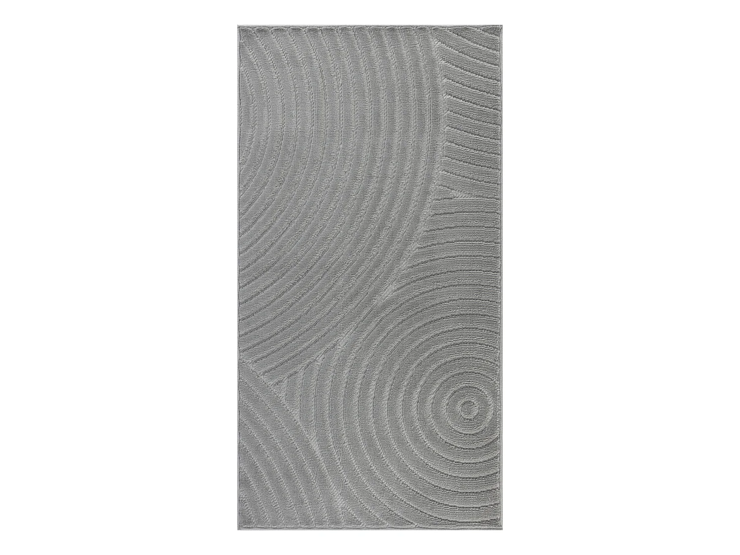 Modern Scandinavisch Tapijt - Grijs - 80x150cm - KOANA