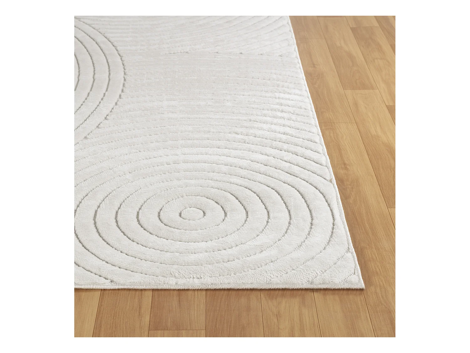 Modern Scandinavisch Tapijt - Wit - 120x170cm - KOANA