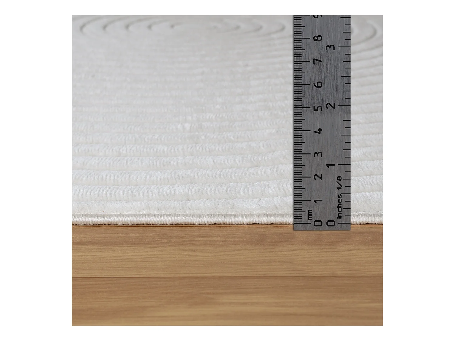 Modern Scandinavisch Tapijt - Wit - 120x170cm - KOANA