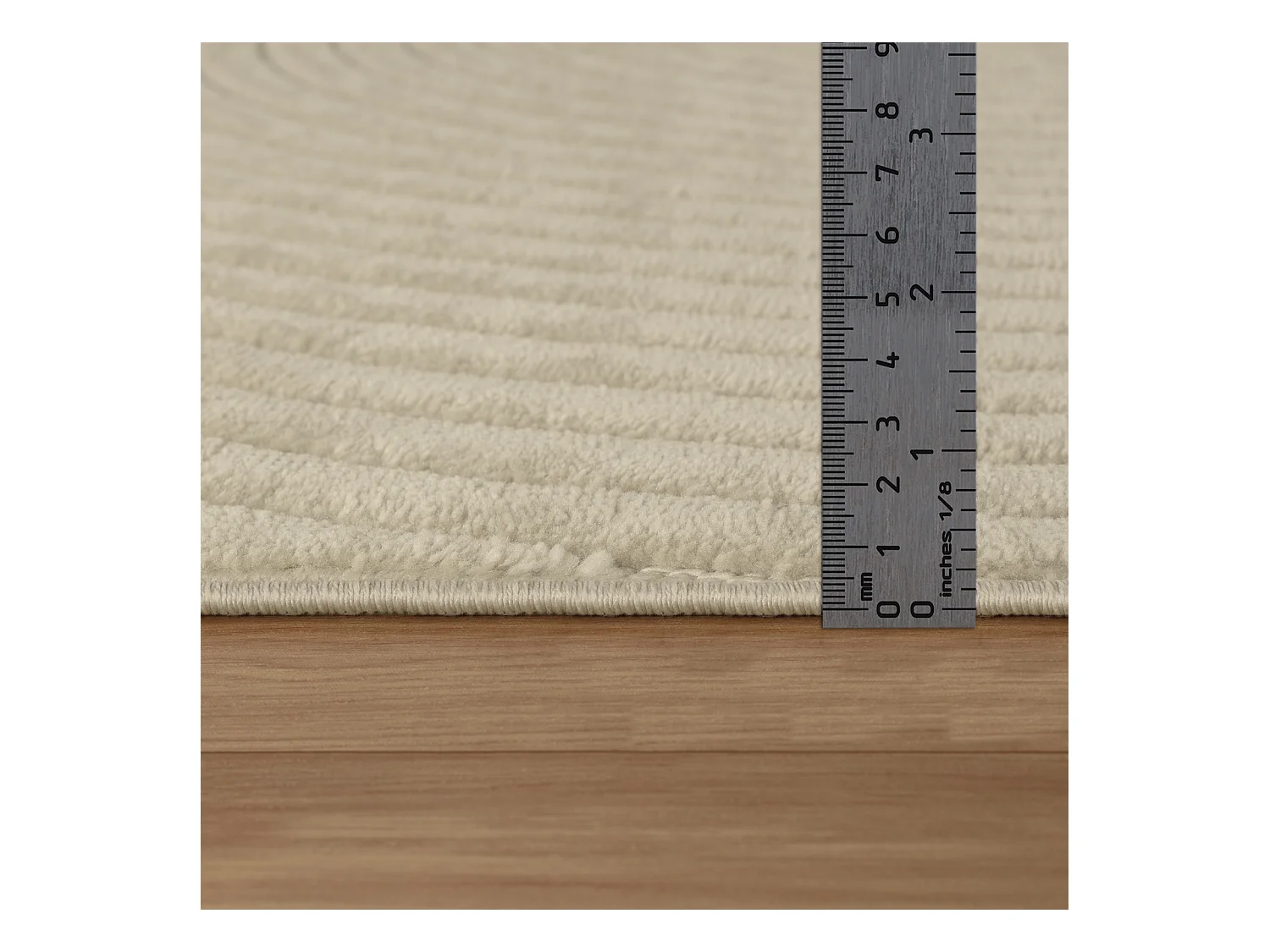 Tapis d'Intérieur/Extérieur Scandinave Moderne - Beige - 120x170cm - KOANA