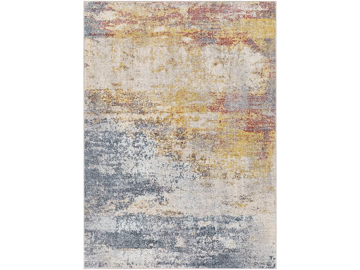 Modern Abstract Tapijt - Meerkleurig/Oranje - 120x170cm - VALERIE