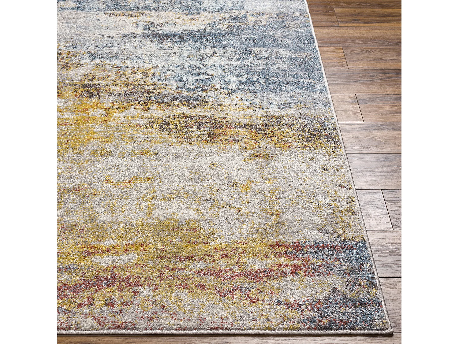 Modern Abstract Tapijt - Meerkleurig/Oranje - 120x170cm - VALERIE