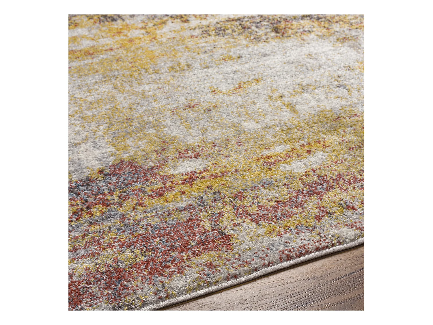 Tapis Abstrait Moderne - Multicolore/Orange - 120x170cm - VALERIE