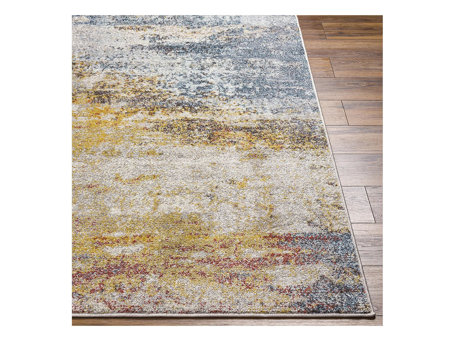 Tapis Abstrait Moderne - Multicolore/Orange - 120x170cm - VALERIE