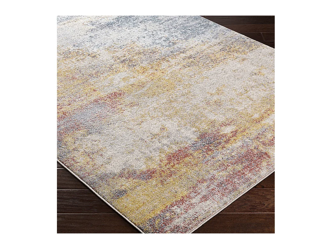 Tapis Abstrait Moderne - Multicolore/Orange - 120x170cm - VALERIE