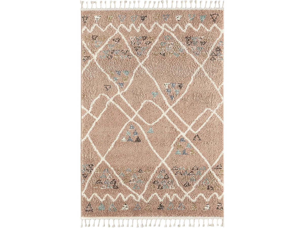 Tappeto berbero tessuto modello sahariano PASTEL D