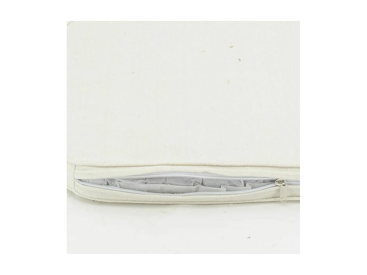 Fauteuil Malawi en rotin naturel + coussin