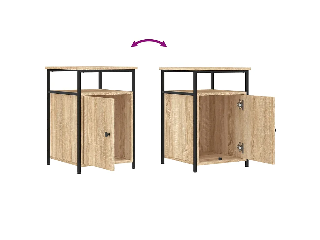 Nachttisch Sonoma-Eiche 40x42x60 cm Holzwerkstoff