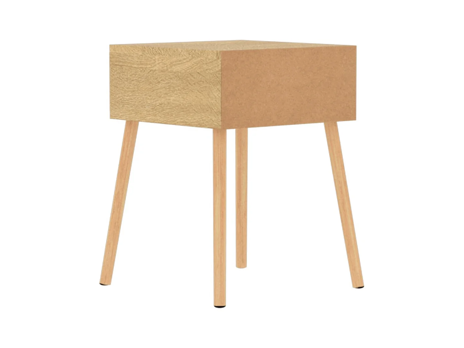 Comodini 2pz Rovere Sonoma 40x40x56 cm in Legno Multistrato