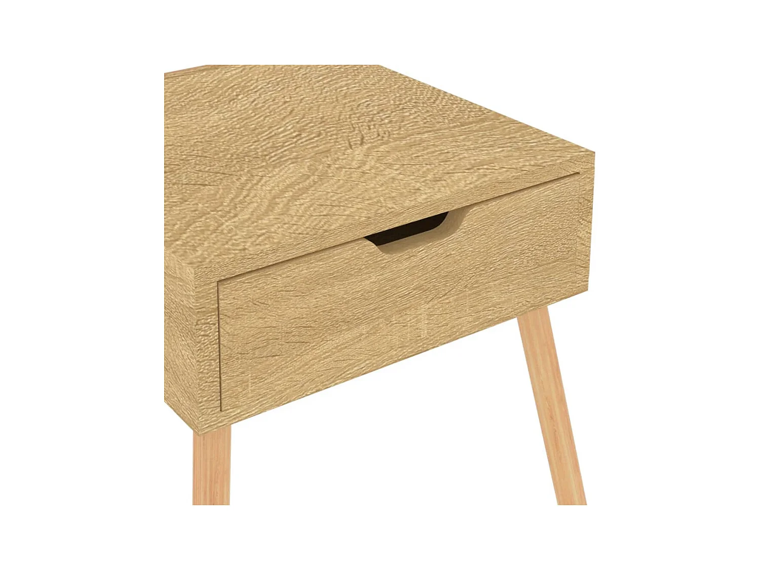 Comodini 2pz Rovere Sonoma 40x40x56 cm in Legno Multistrato