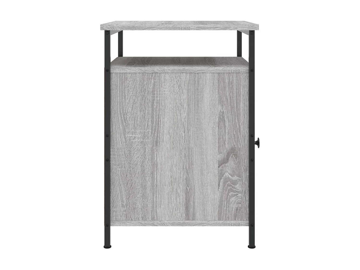 Mesa de cabeceira 40x42x60 cm derivados madeira cinzento sonoma