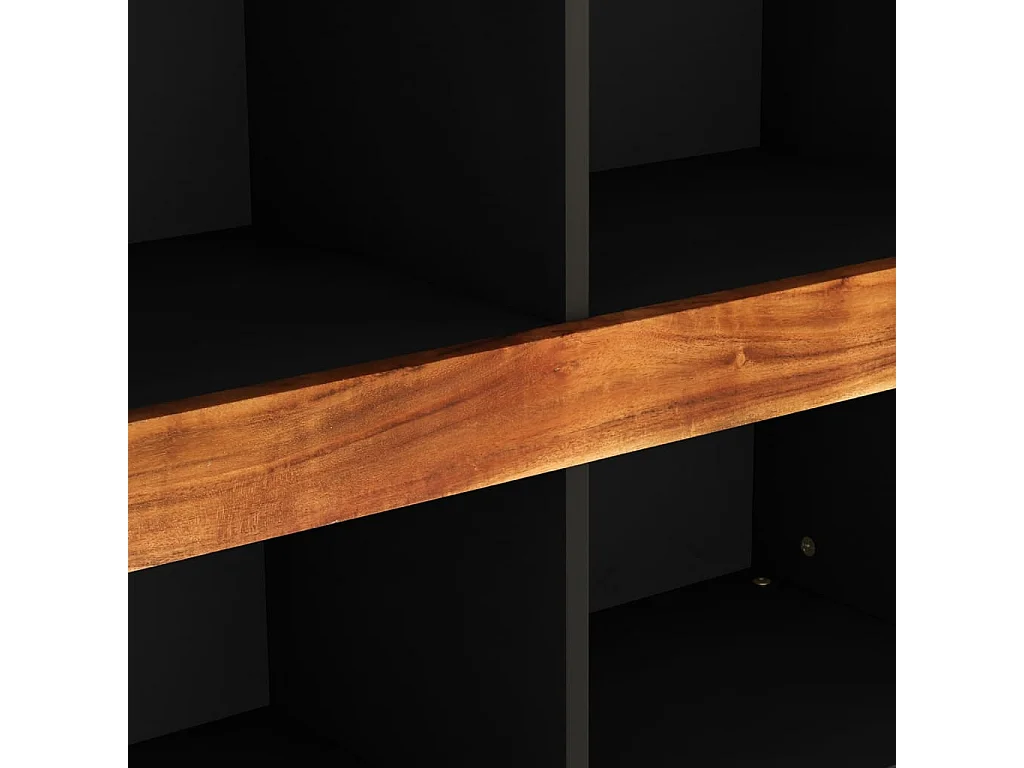 Armoire latérale 85x33x75 cm bois massif d'acacia