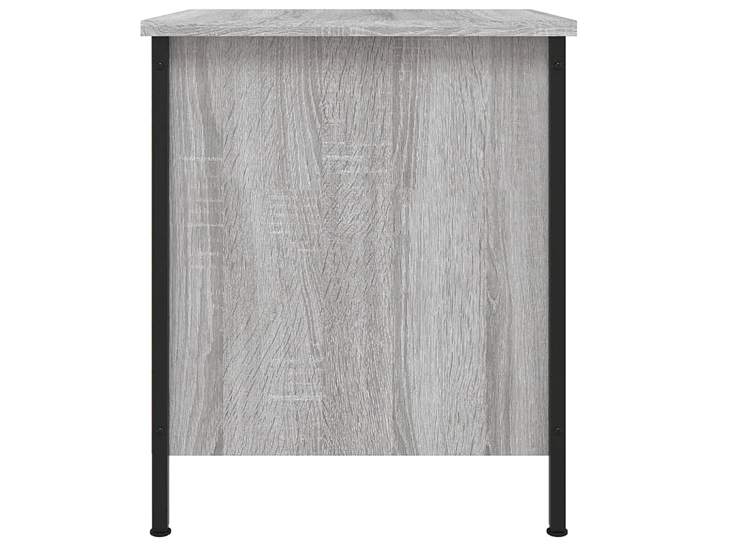 Nachttisch Grau Sonoma-Eiche 40x42x50 cm Holzwerkstoff