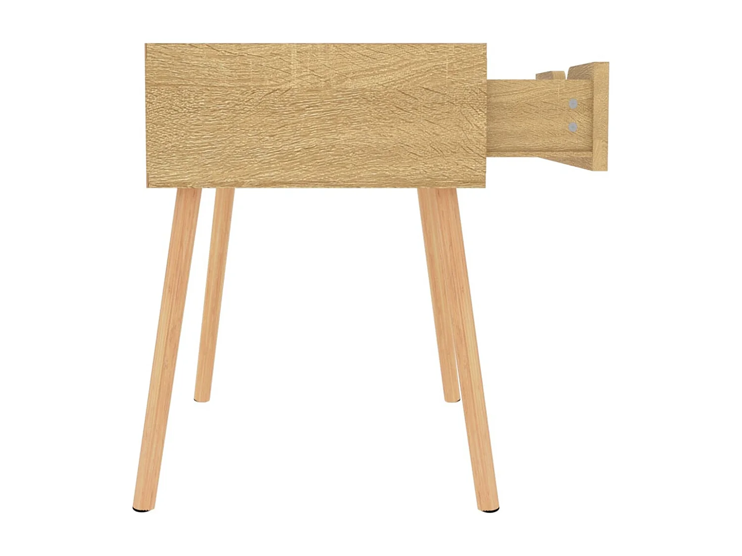 Mesita de noche madera de ingeniería roble Sonoma 40x40x56 cm