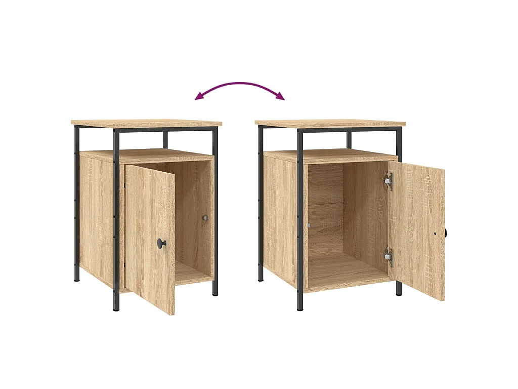 Nachttisch Sonoma-Eiche 40x42x60 cm Holzwerkstoff