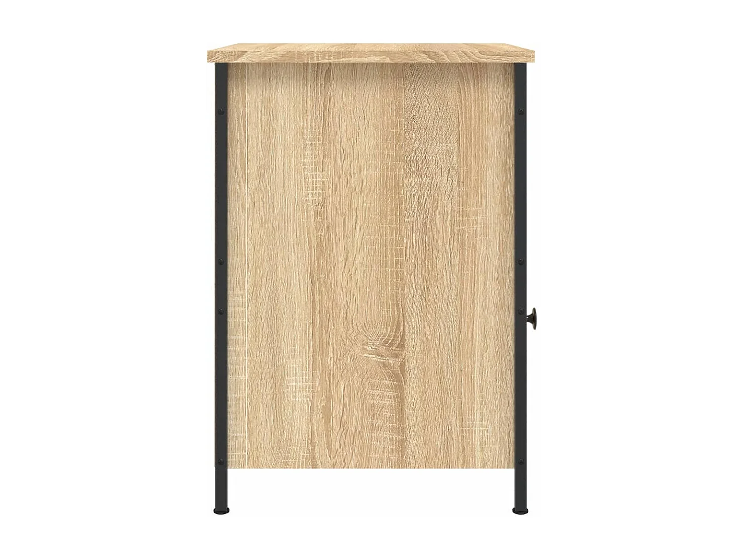 Nachtkastje 40x42x60 cm bewerkt hout sonoma eikenkleurig