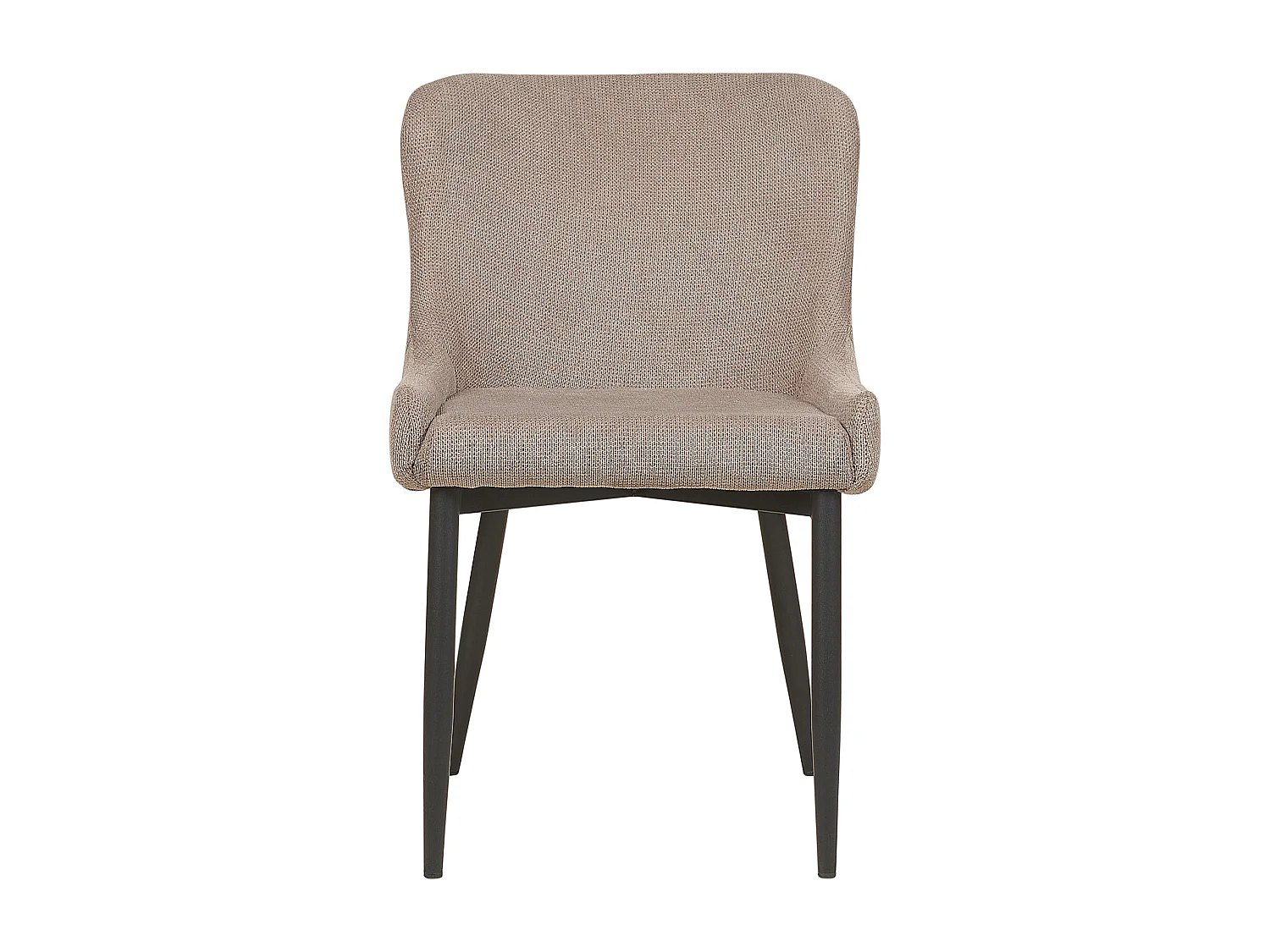 Lot de 2 chaises de salle à manger EVERLY Taupe