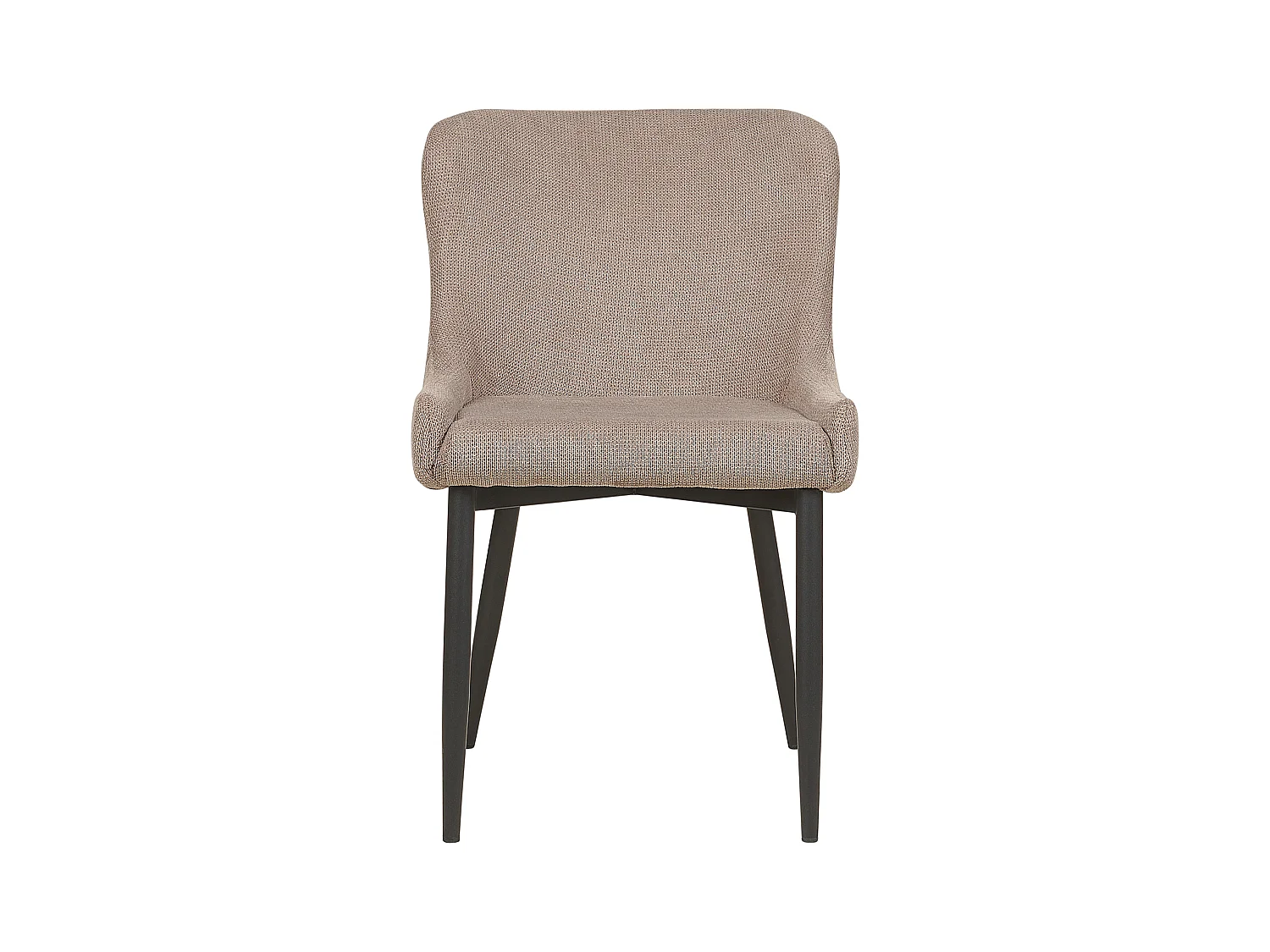 Lot de 2 chaises de salle à manger EVERLY Taupe