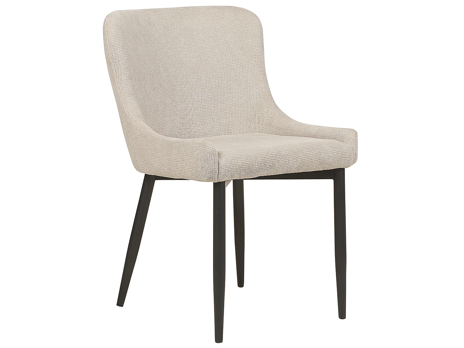 Esszimmerstuhl 2er Set EVERLY Hellbeige