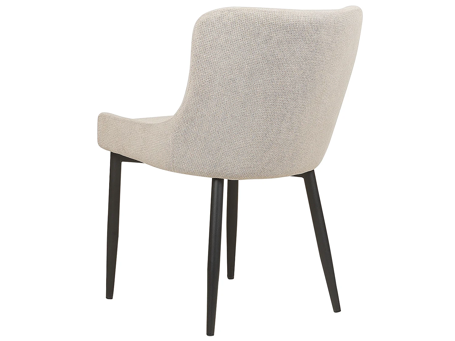 Esszimmerstuhl 2er Set EVERLY Hellbeige