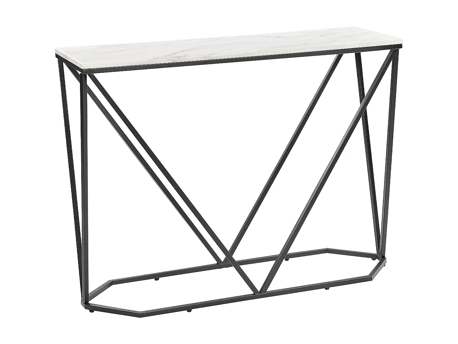 Tavolino consolle HAZEN Nero