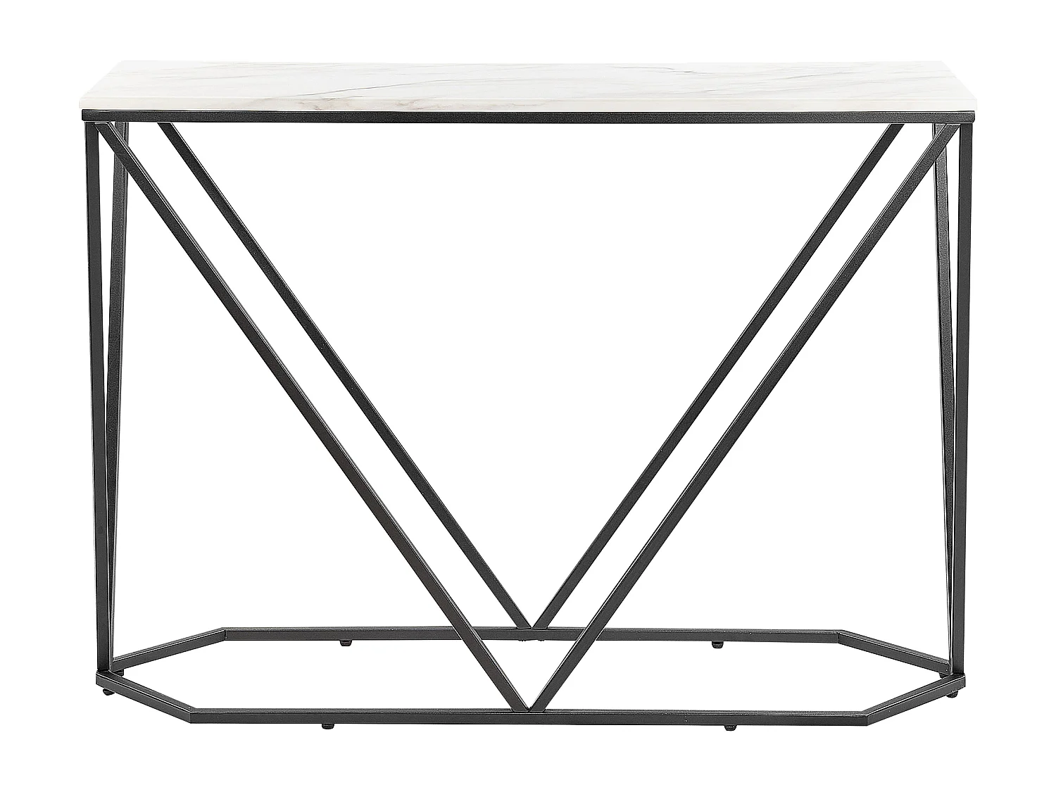 Tavolino consolle HAZEN Nero