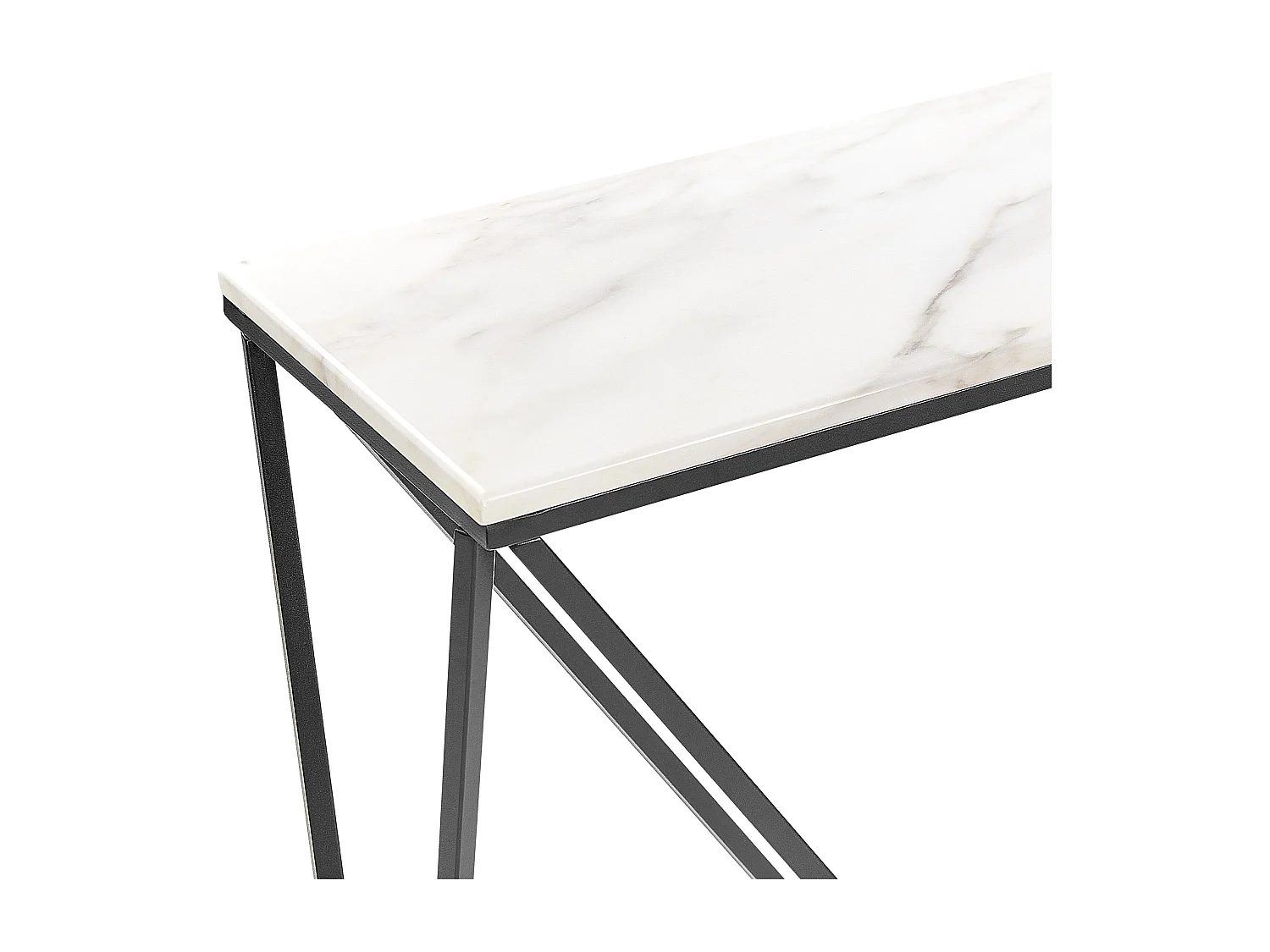 Tavolino consolle HAZEN Nero