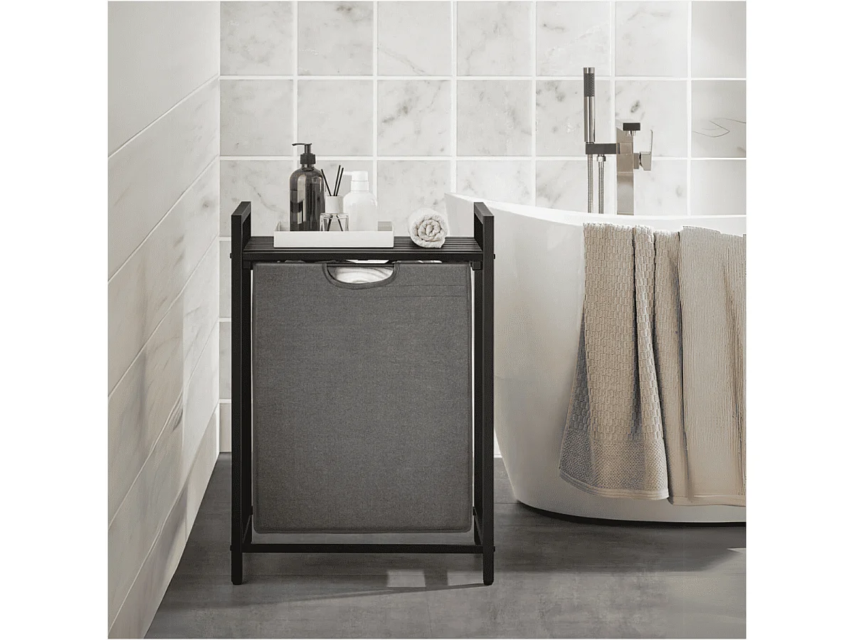 Wäschekorb 1 Schublade - L50 cm