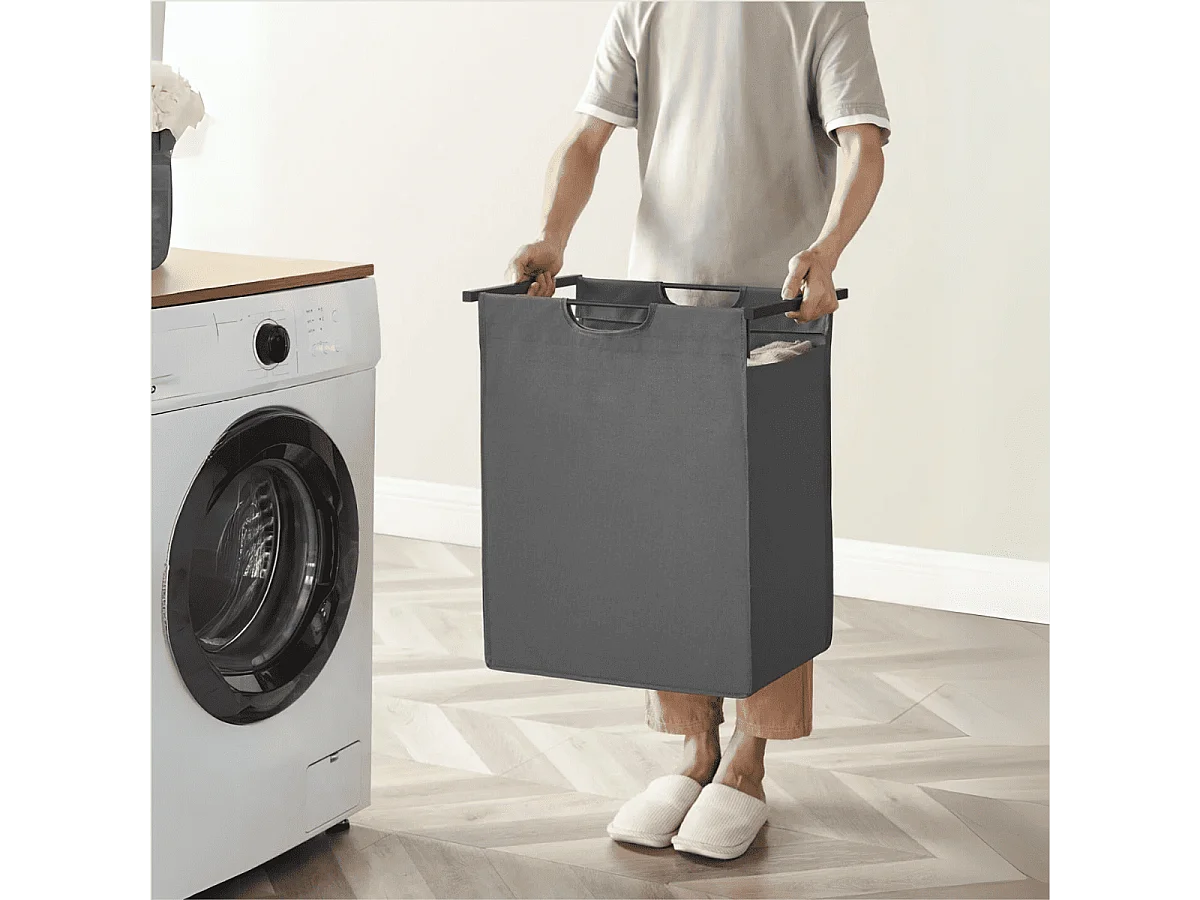 Wasmand 1 uitschuifbaar compartiment - L50 cm