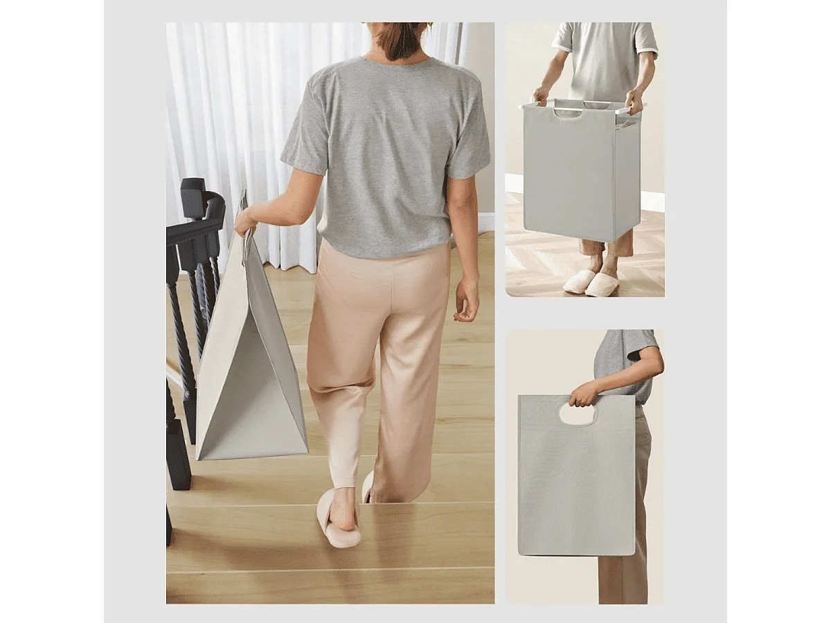 Wasmand 1 uitschuifbaar compartiment - L50 cm