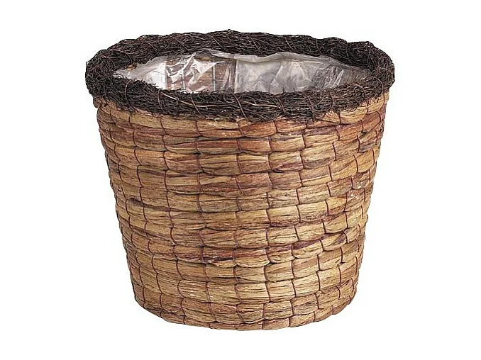 Cache-pots ronds en jacinthe (lot de 4)
