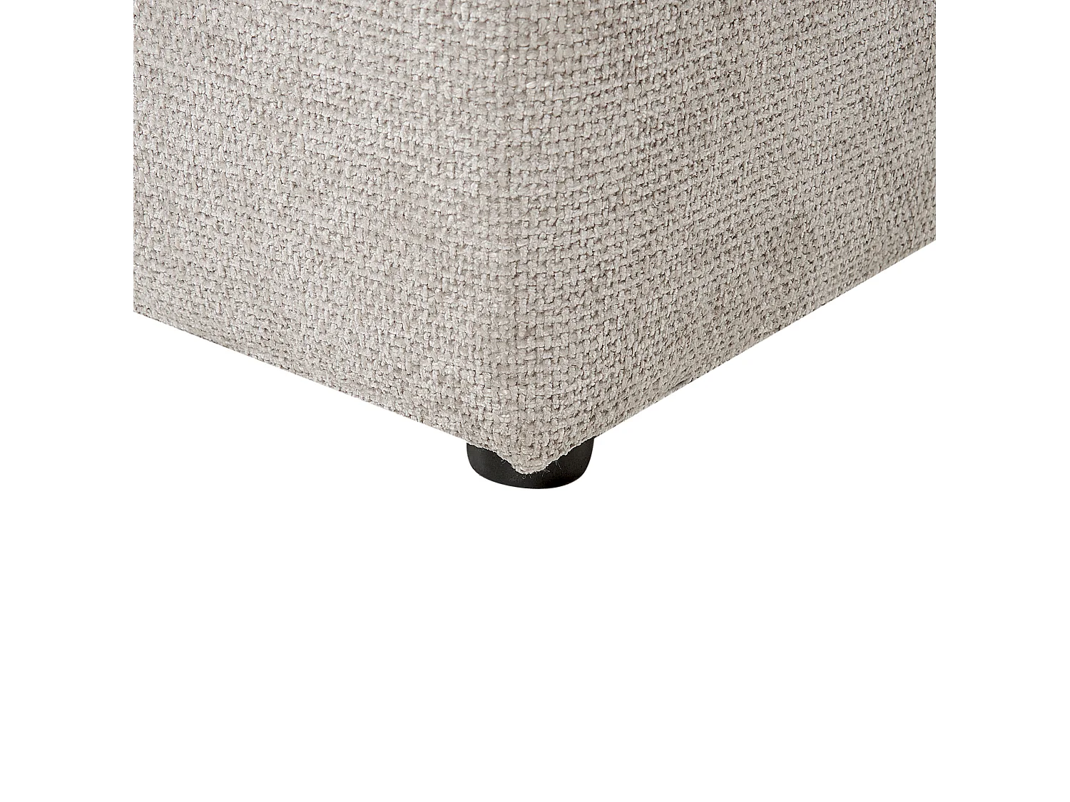 Canapé 3 places GLORVIKA Tissu Taupe