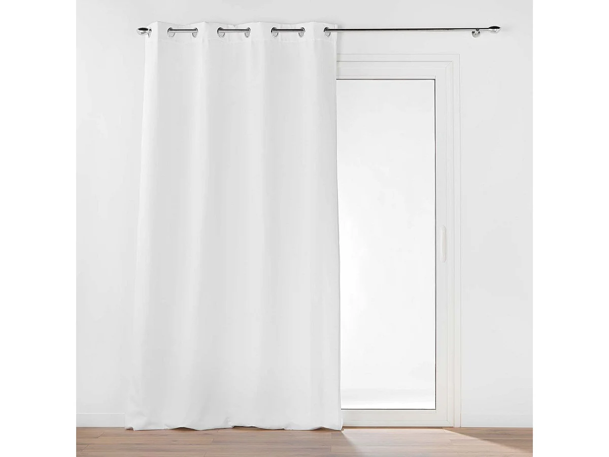 Rideau Isolant Thermique "Micropolar" 135x260cm Blanc
