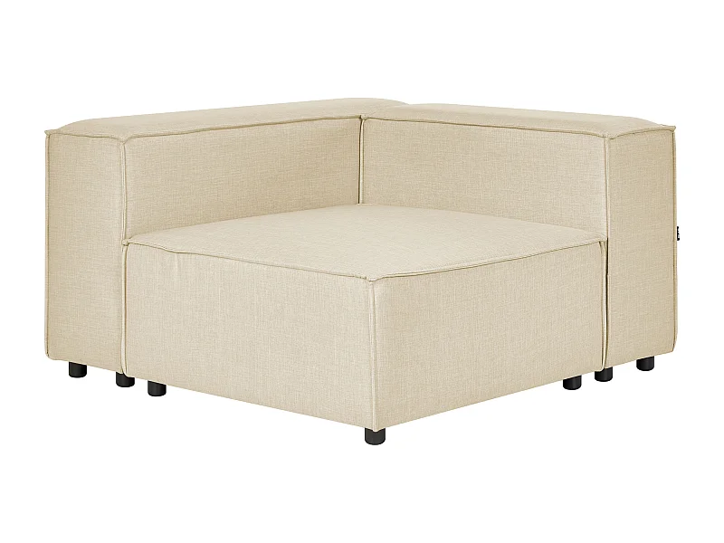 Eckmodul APRICA Kunstleinen Beige