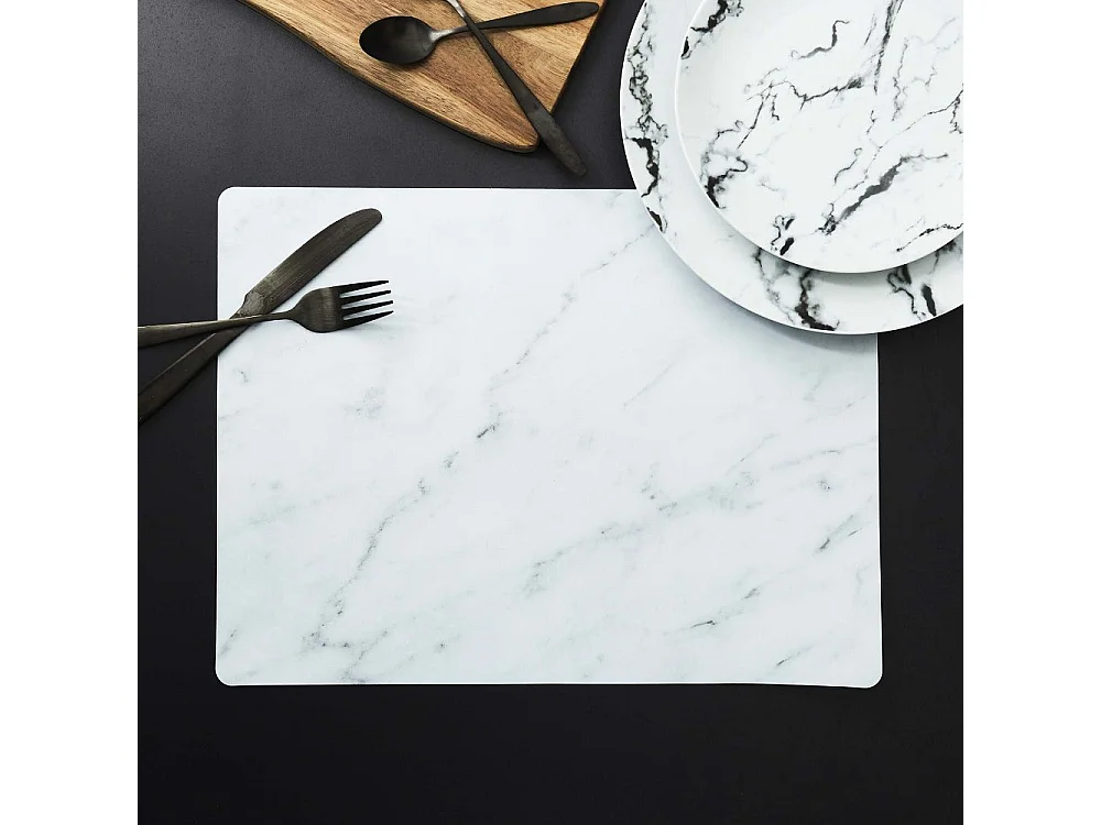 Set de table effet marbre 40 x 30 cm