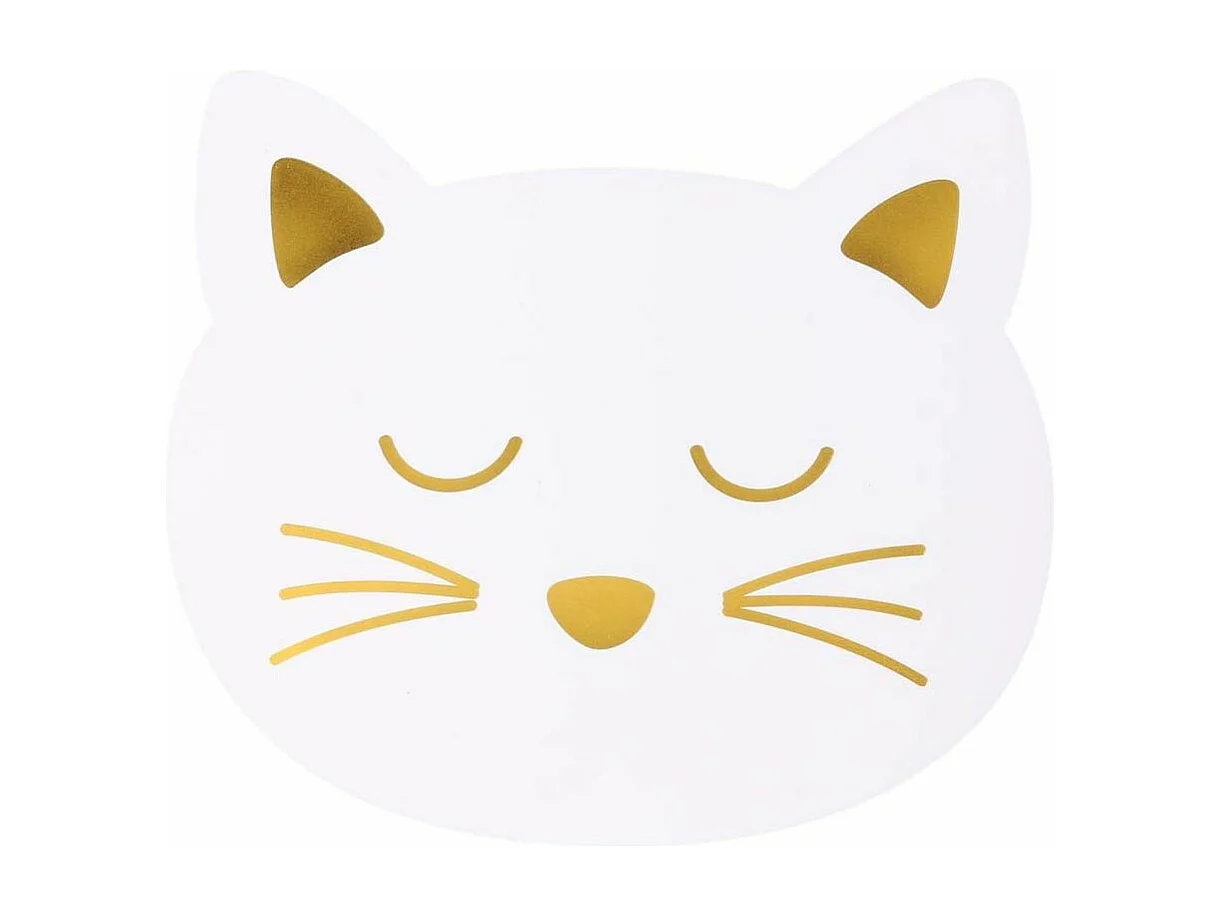 Gatto tovaglietta in PVC (set di 3)