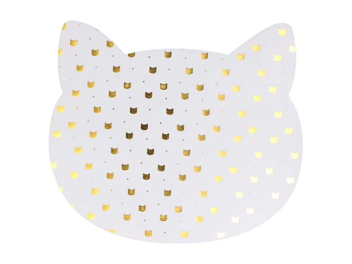 Gatto tovaglietta in PVC (set di 3)