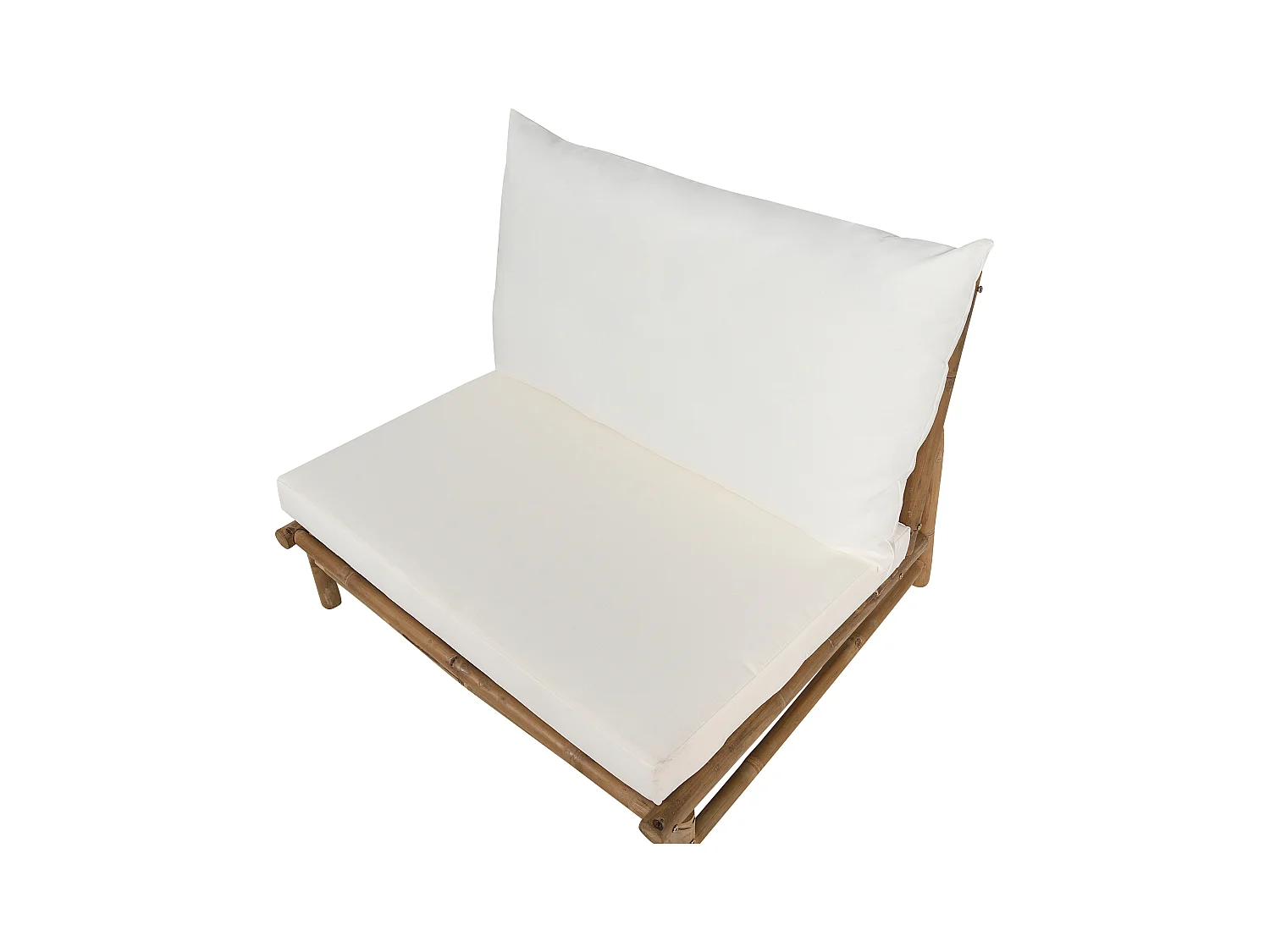 Chaise de jardin TODI Bambou Blanc cassé