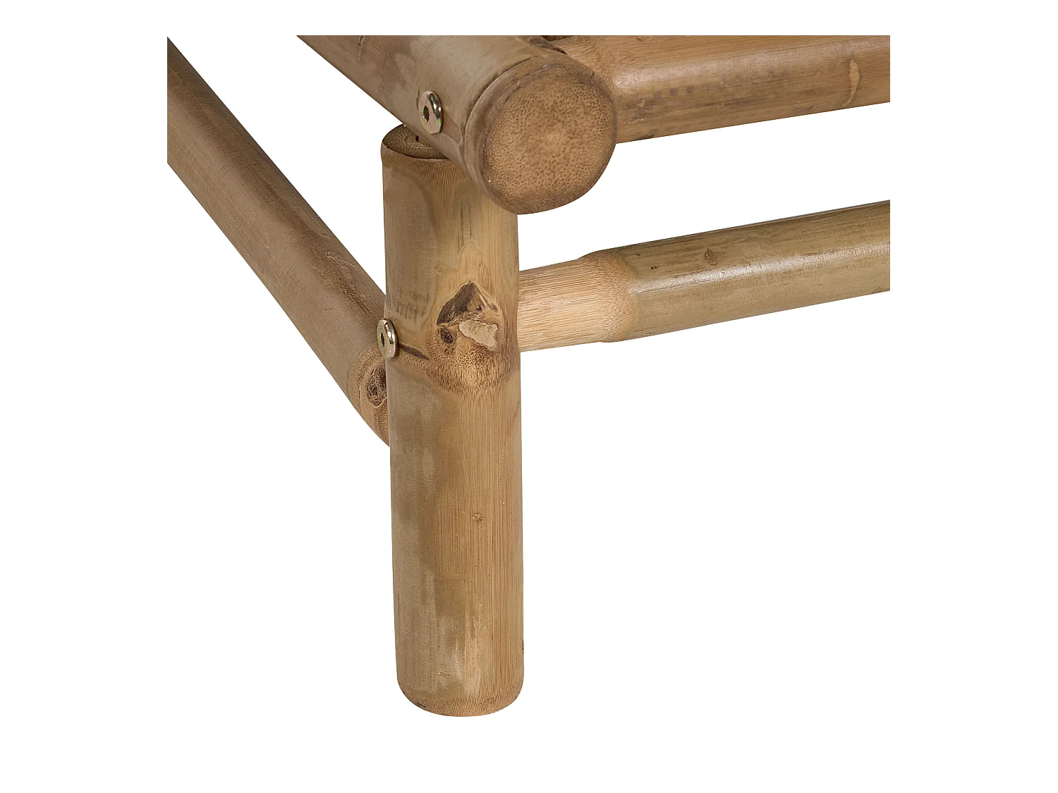 Chaise de jardin TODI Bambou Blanc cassé