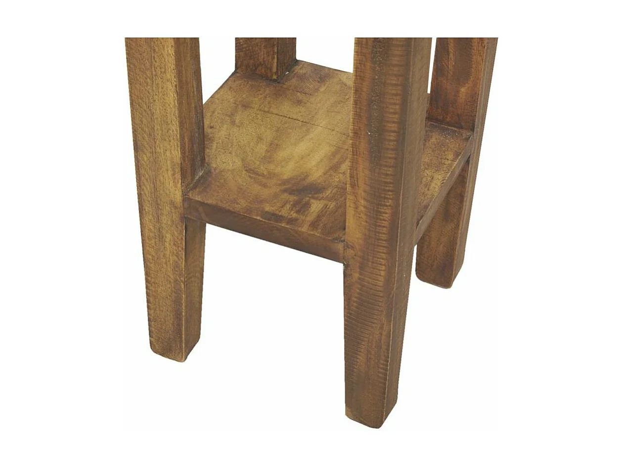 Petite table de nuit en acajou (Lot de 2)